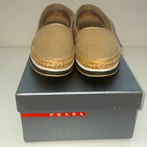 Prada Gabardine Espadrille Loafer Sneaker - Picture 3 of 6